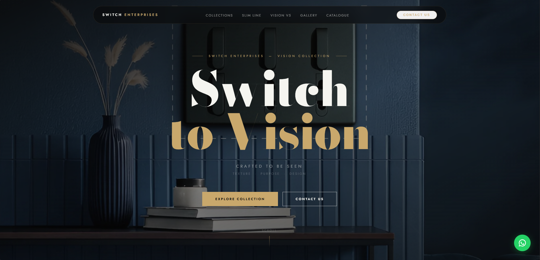 Switch Enterprises Vision screenshot — screen 1